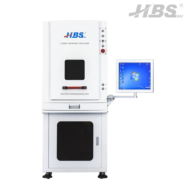 Máquina de marcado láser de fibra para espacios grandes HBS-GQ-20F