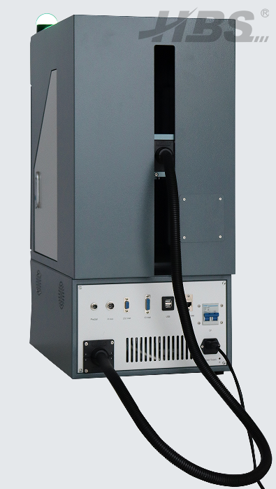 Equipo de grabado láser de fibra económico de escritorio cerrado HBS-gabinete GQ-20